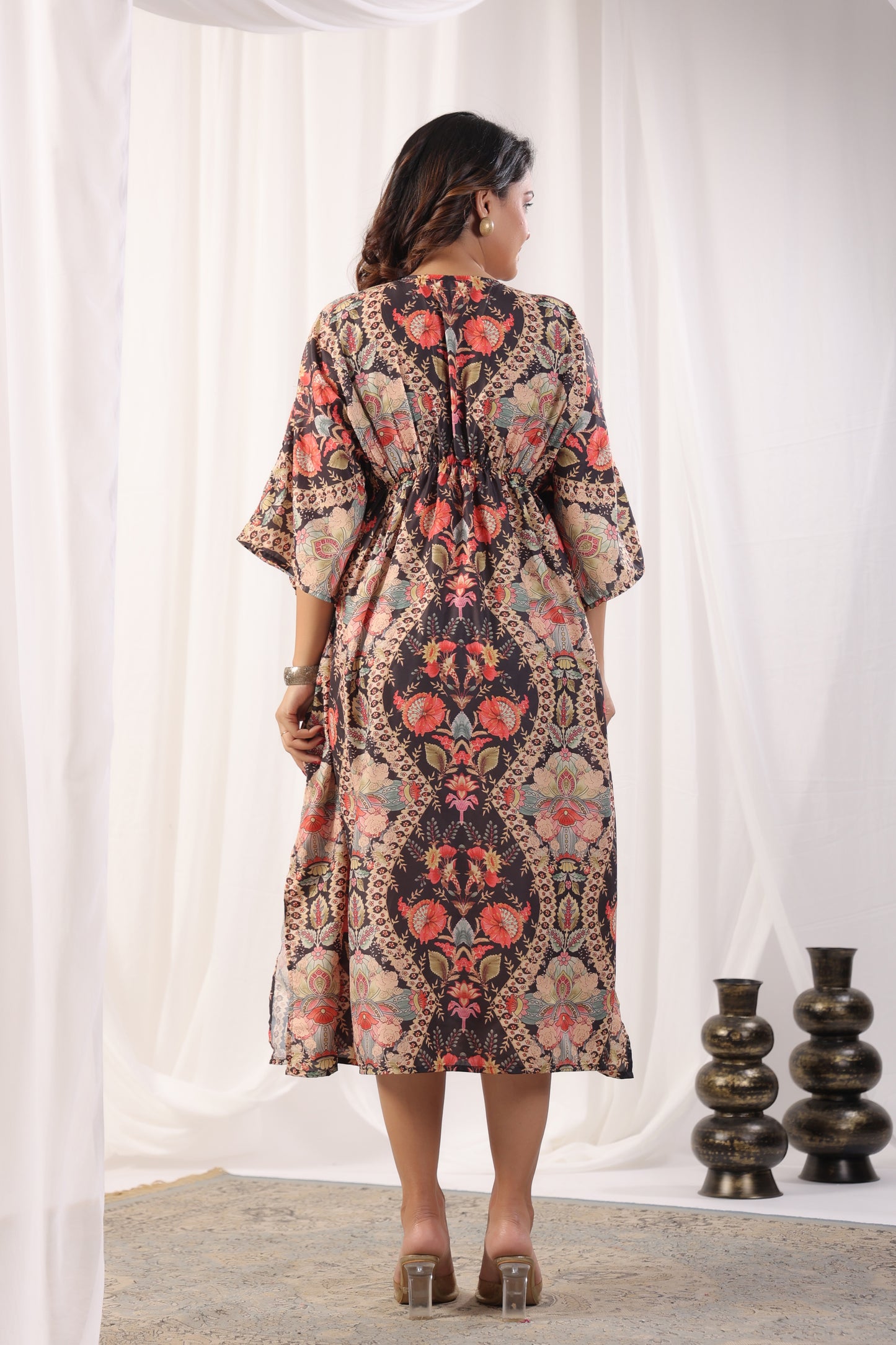Designer Poly Viscose Kaftan