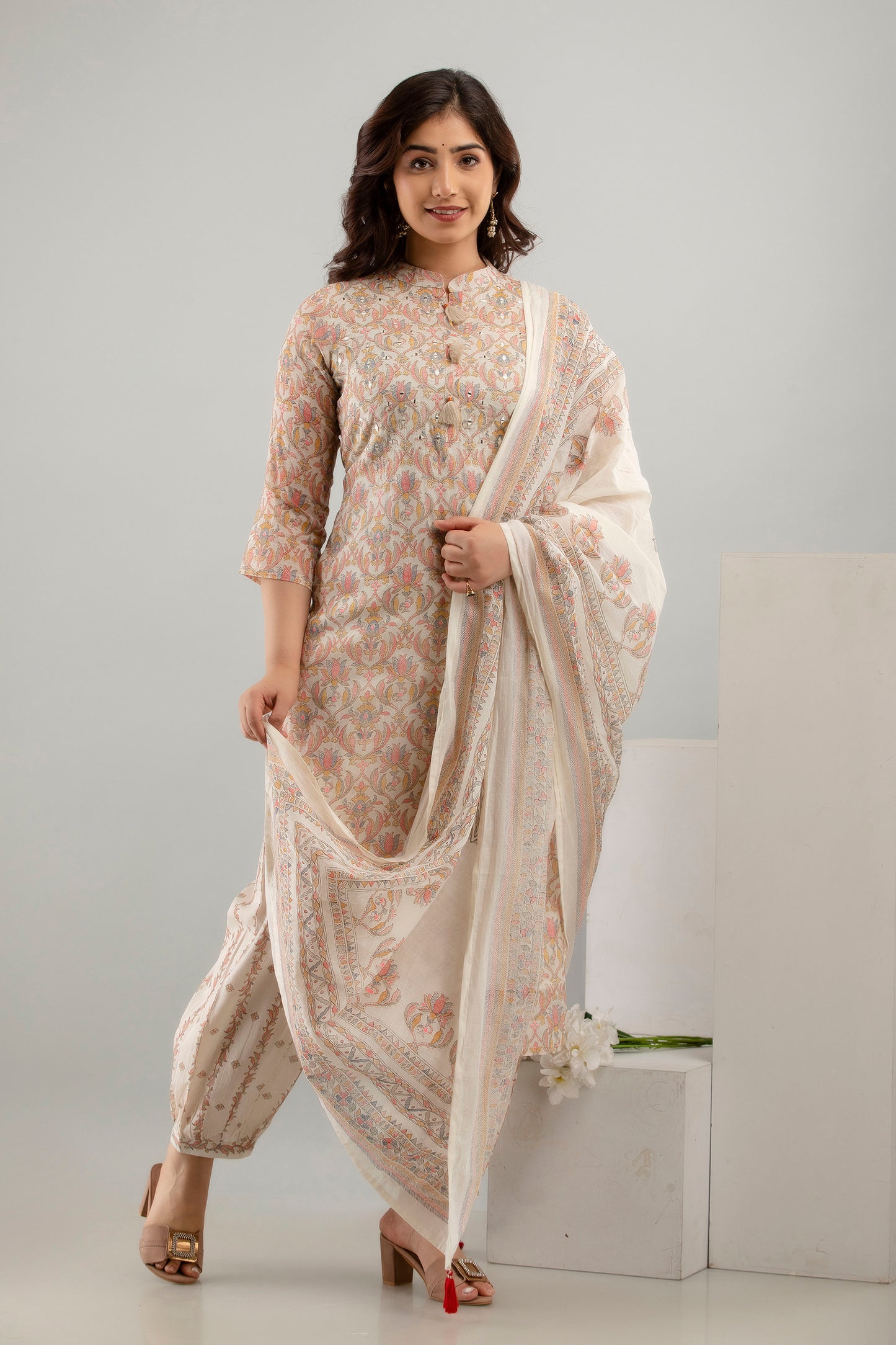 Premium Mulmul Suit Set