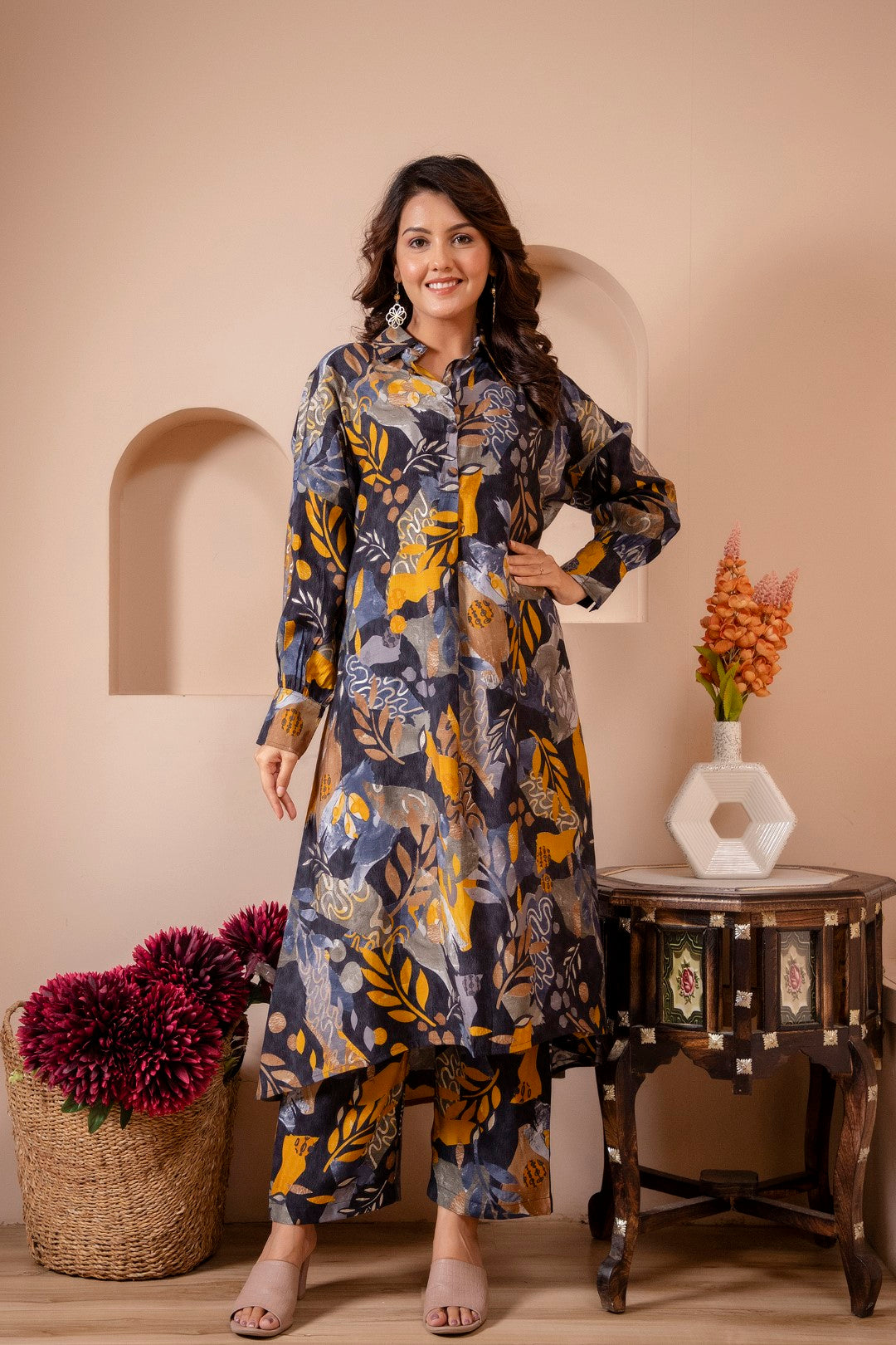 Premium Muslin Co-Ord Set