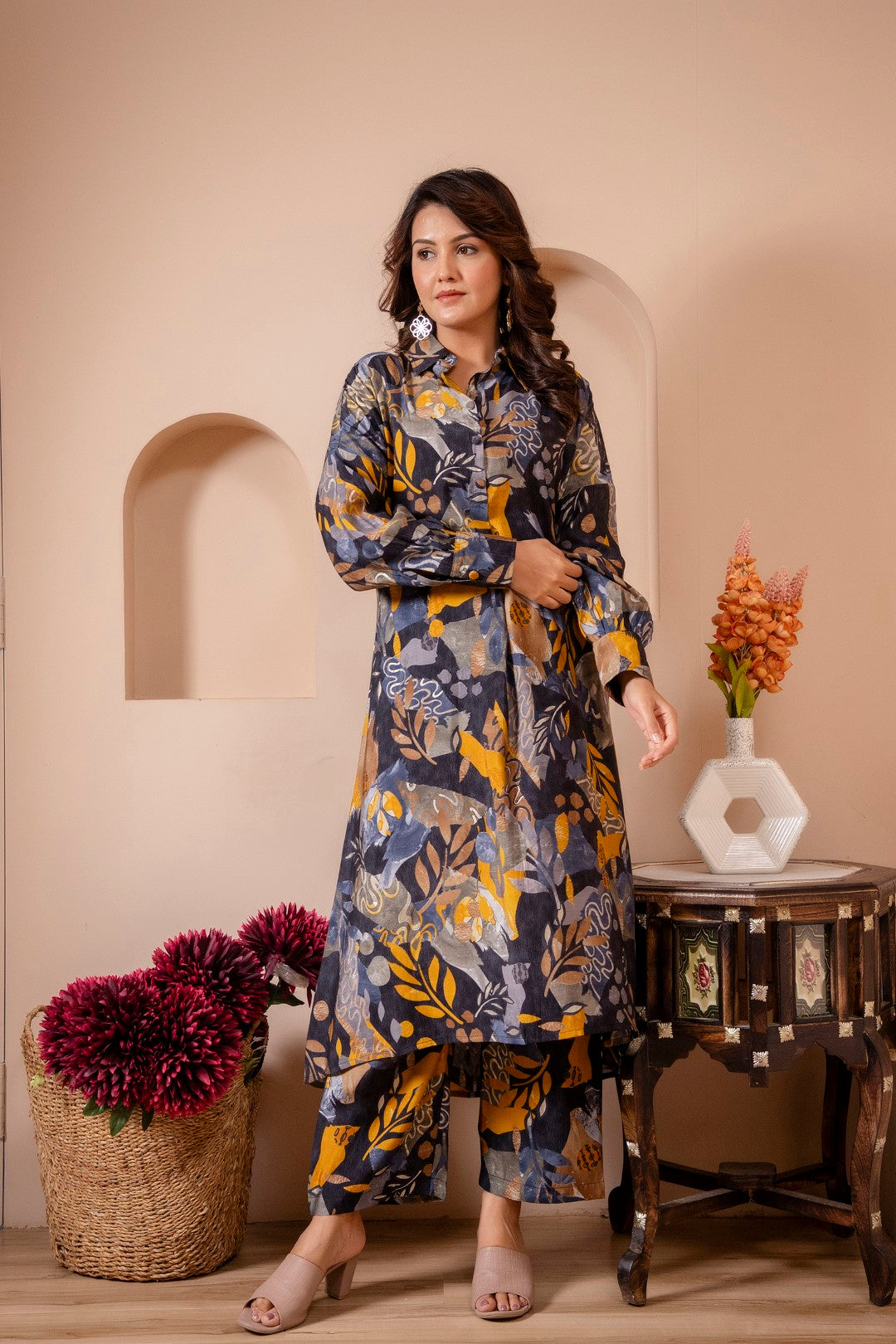 Premium Muslin Co-Ord Set
