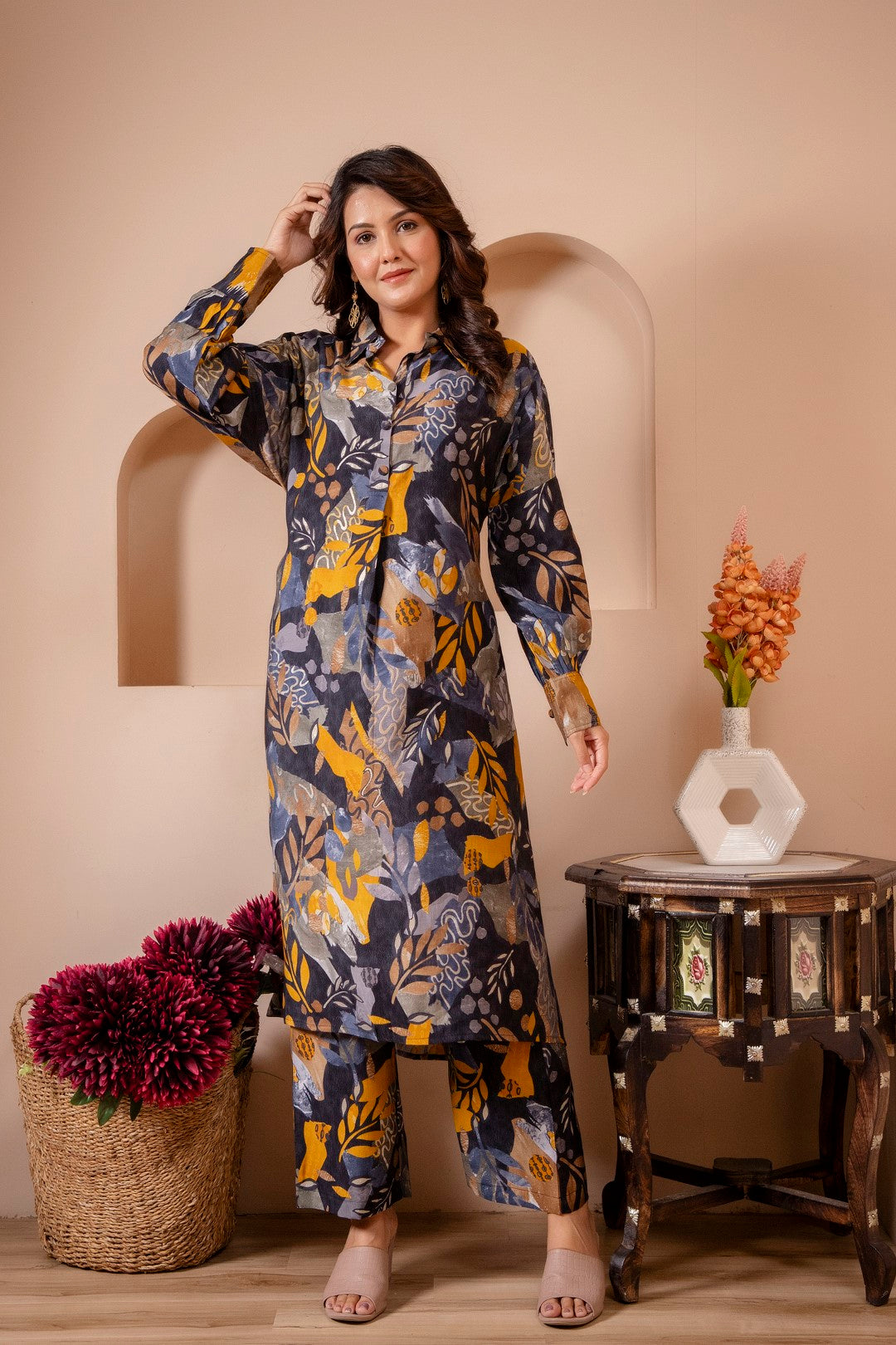 Premium Muslin Co-Ord Set