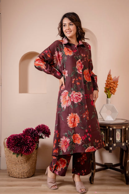 Premium Muslin Co-Ord Set