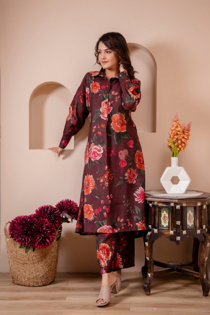 Premium Muslin Co-Ord Set