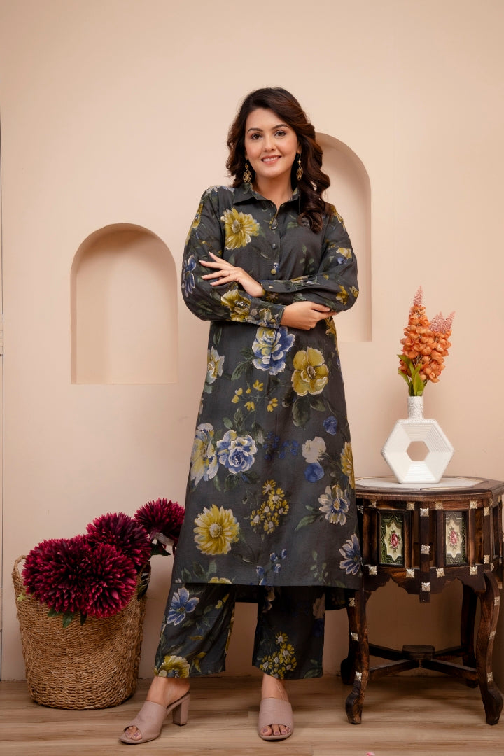 Premium Muslin Co-Ord Set