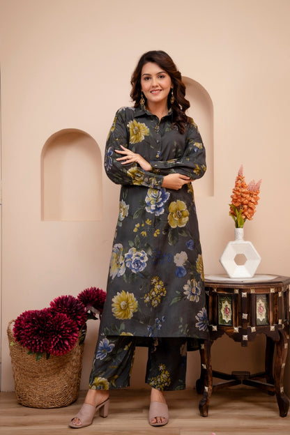 Premium Muslin Co-Ord Set