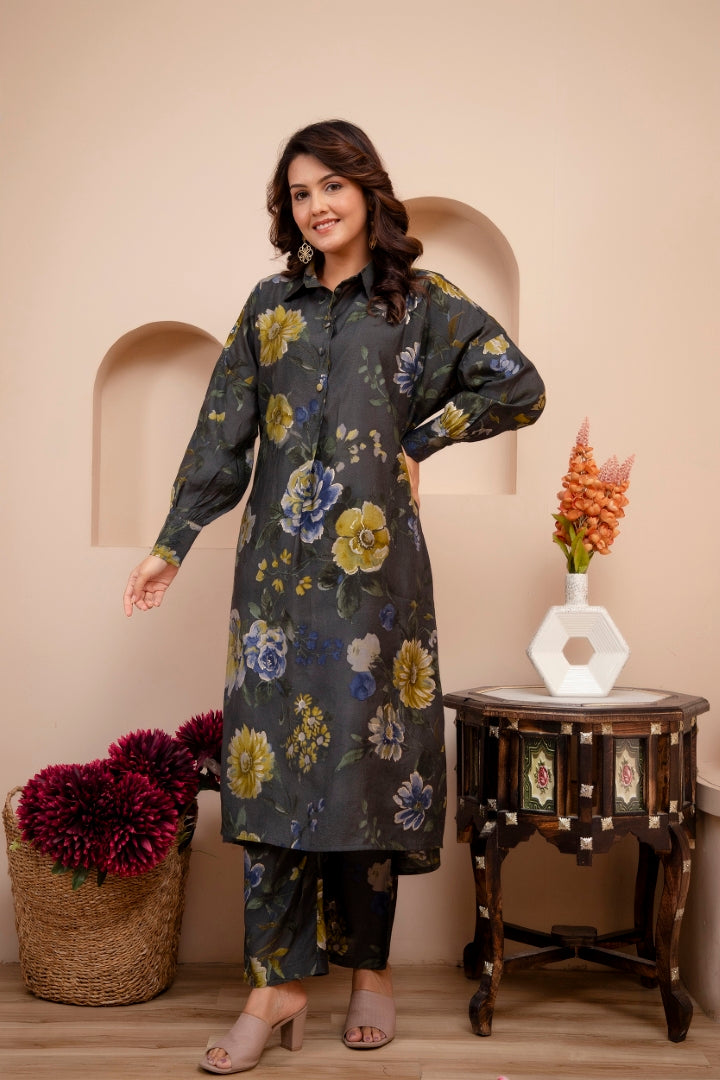 Premium Muslin Co-Ord Set