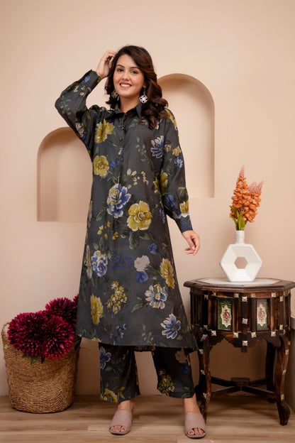 Premium Muslin Co-Ord Set