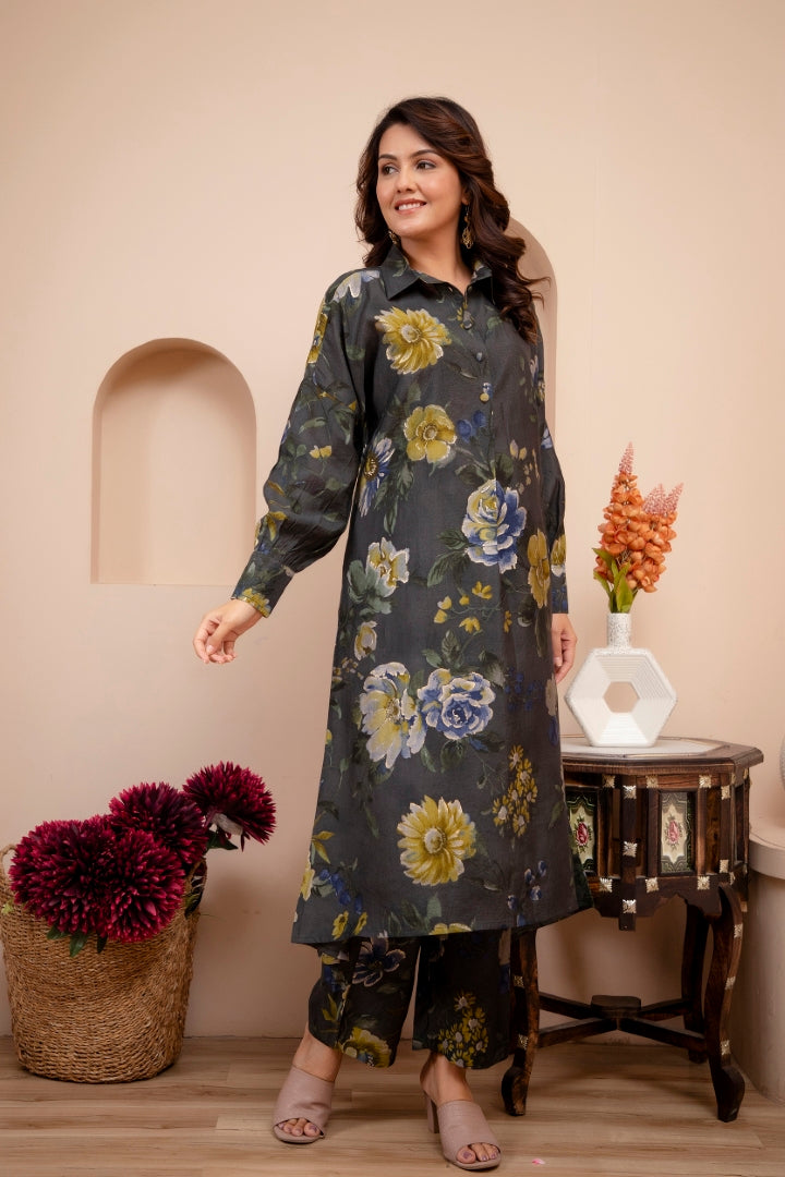 Premium Muslin Co-Ord Set
