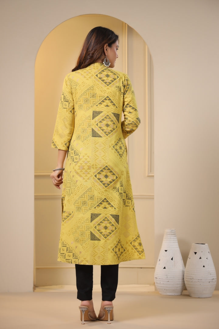 Princess Cut Cotton Kurta
