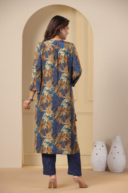 Muslin Kurta Pant Set