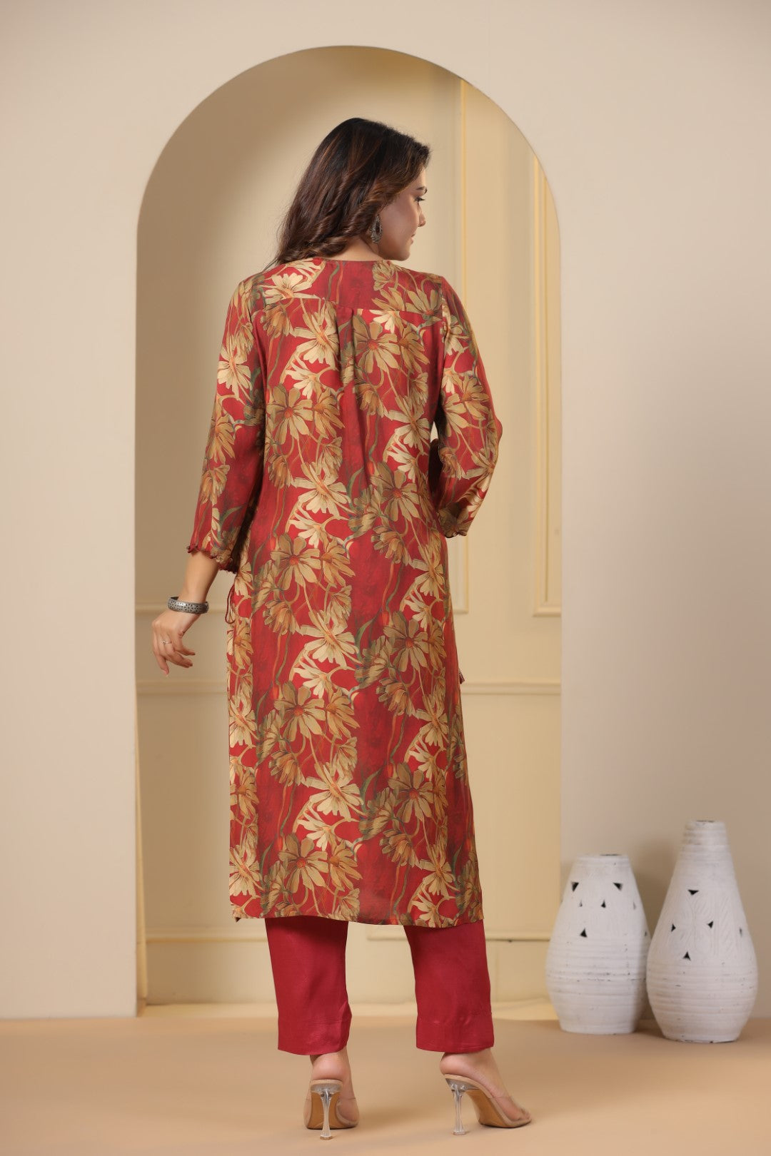 Muslin Kurta Pant Set