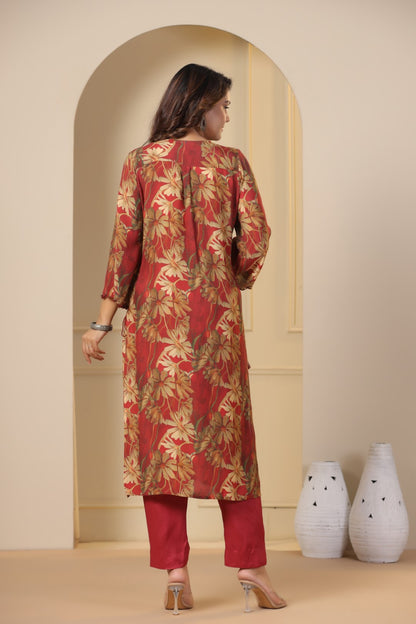 Muslin Kurta Pant Set